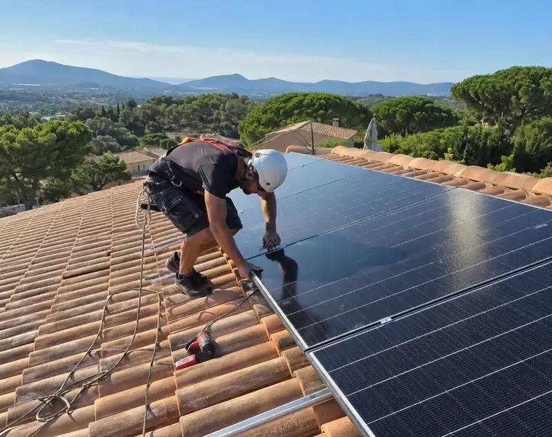 Installateur panneaux solaires Romagnieu — pose photovoltaïque sur toiture