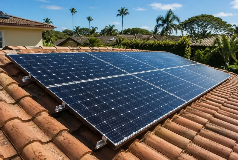 Installation de panneaux solaires à Romagnieu